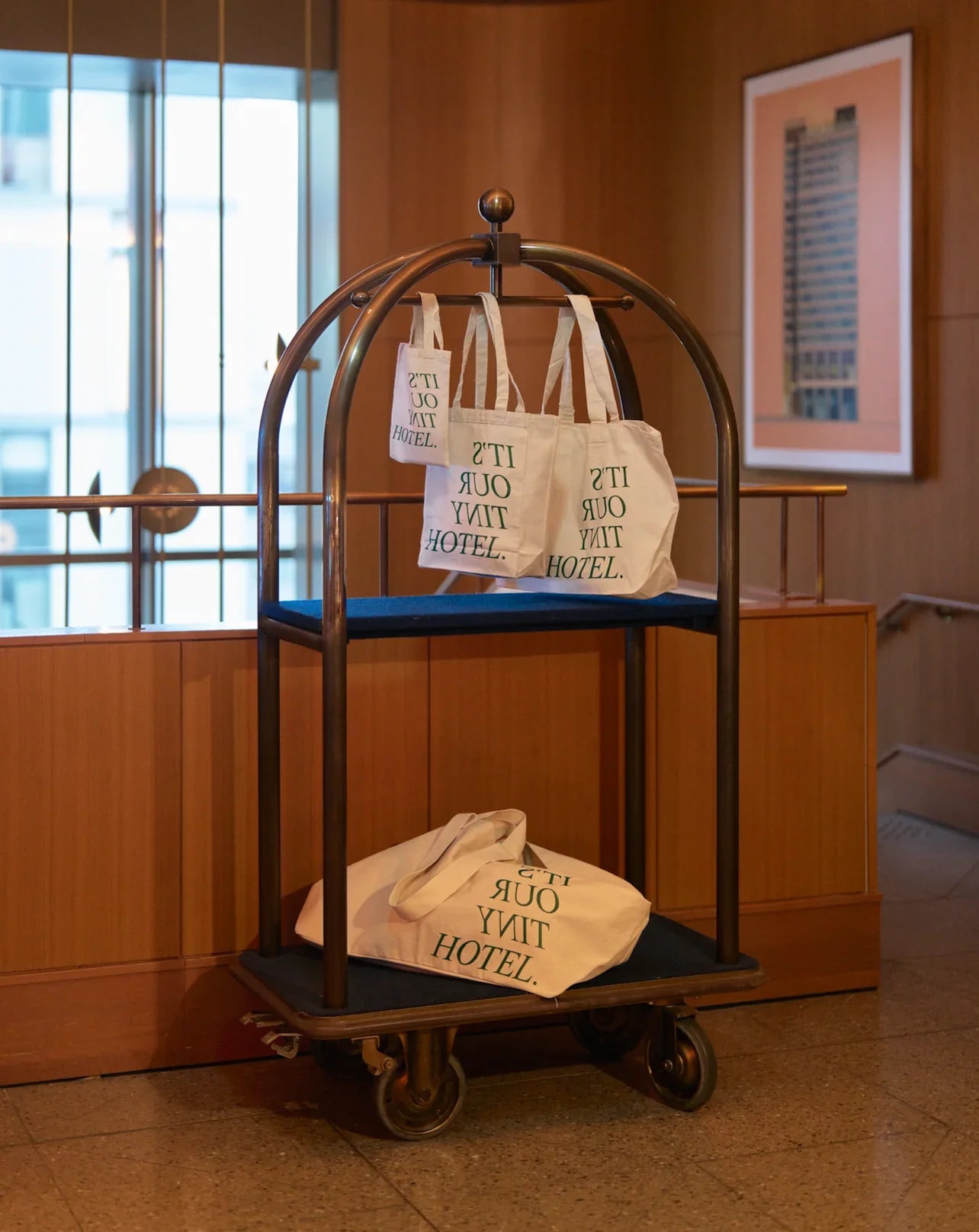 Original tote bags with BOUTIQUE (M)