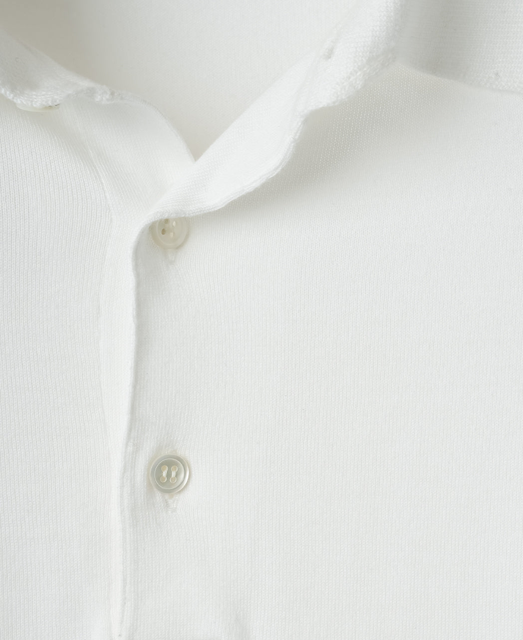 鎌倉シャツ【SUVIN長袖ニットポロ】キラーストリートエディション-White-