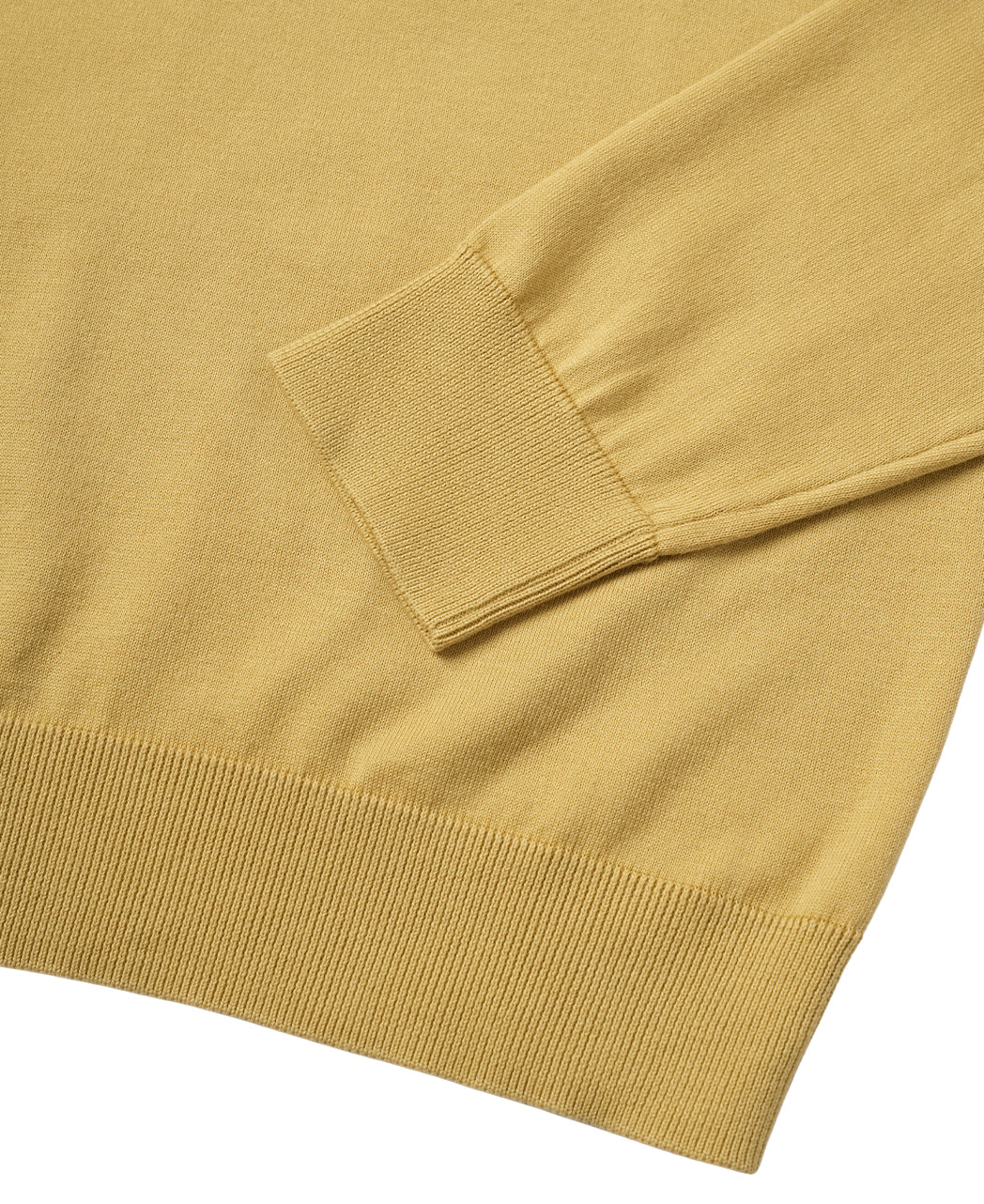 鎌倉シャツ【SUVIN長袖ニットポロ】キラーストリートエディション-Mustard Yellow-