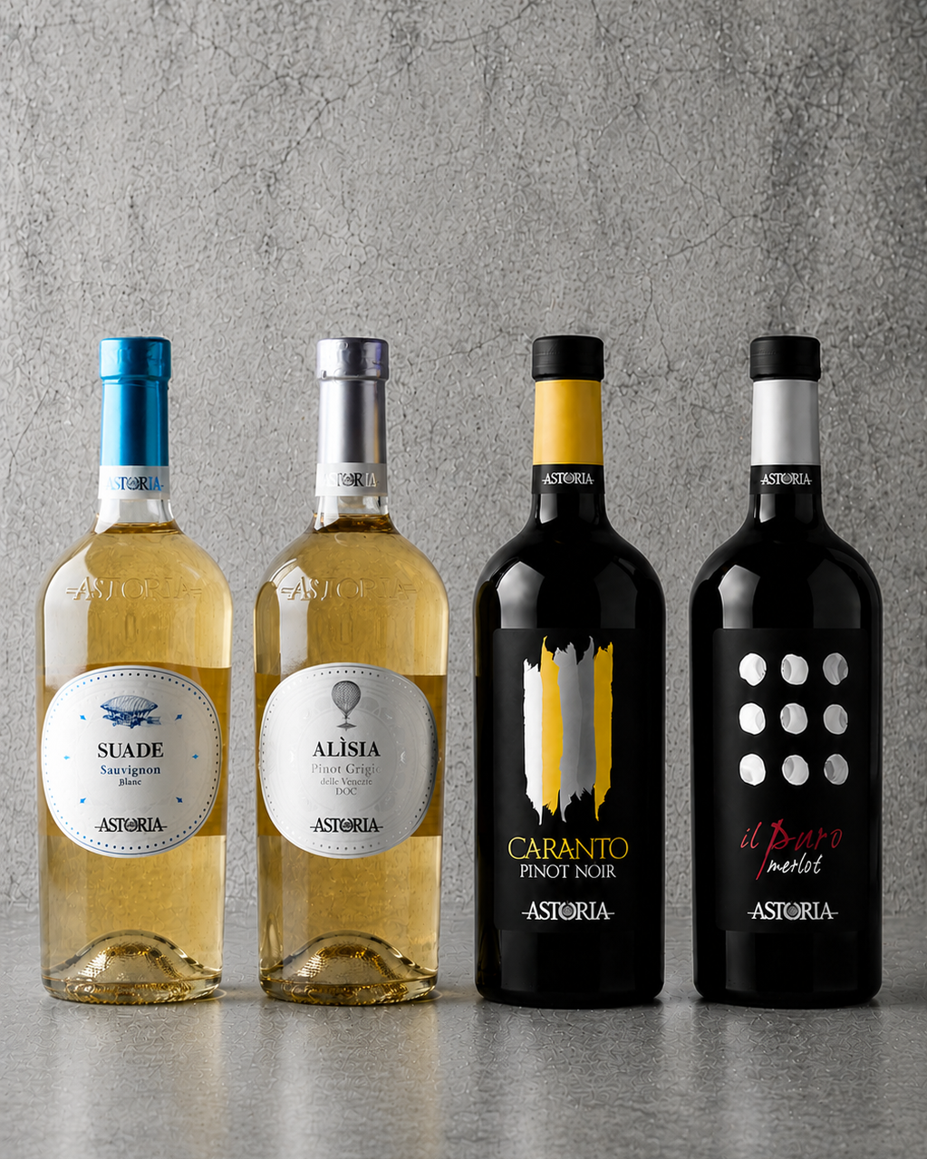【送料無料:赤白ワイン4本セット】ASTORIA WINES
