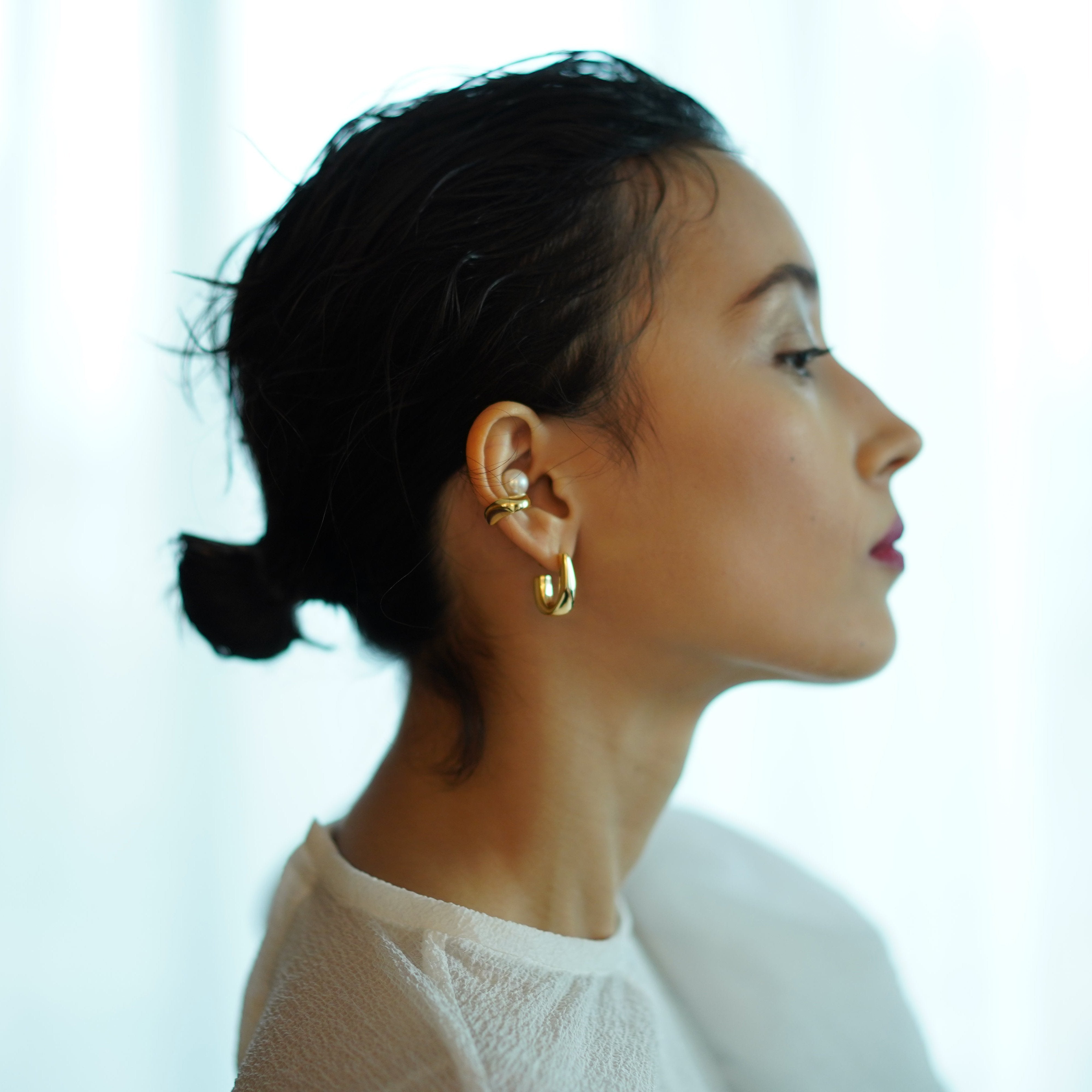 BLANC IRIS × The Dept. Store Éclat de Perl -Gold- /イヤーカフ