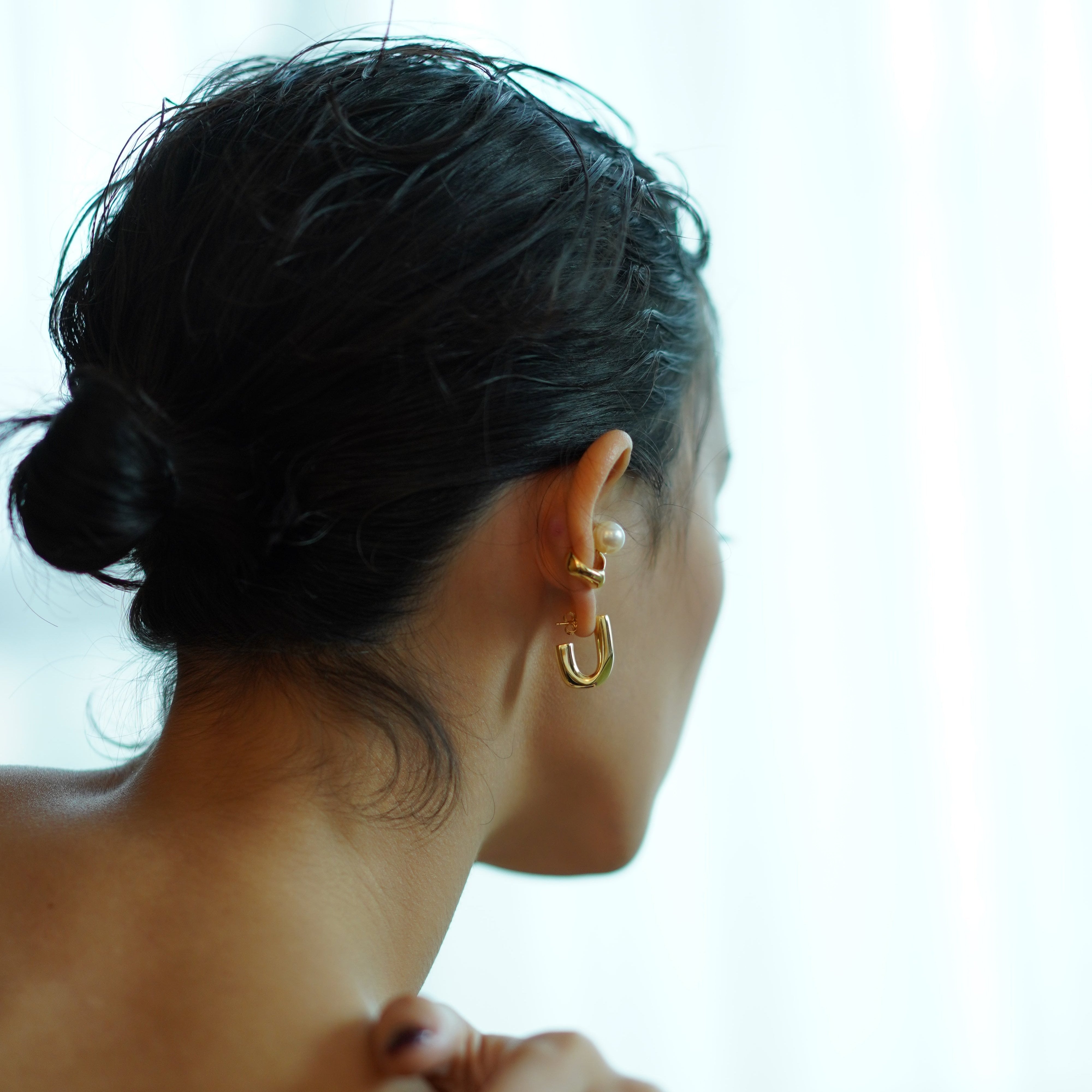 BLANC IRIS × The Dept. Store Éclat de Perl -Gold- /イヤーカフ