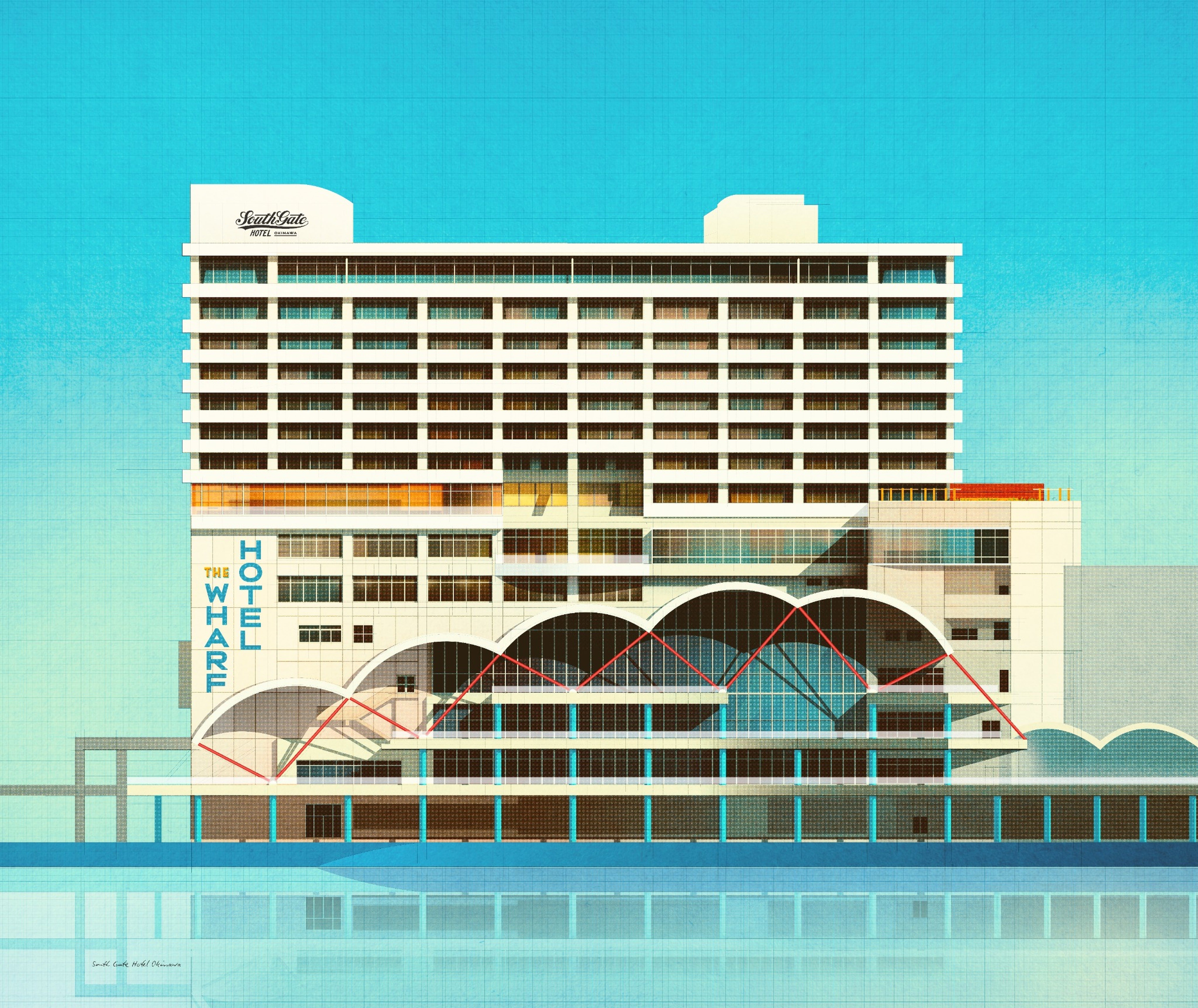 Sander Patelski meets South Gate Hotel Okinawa