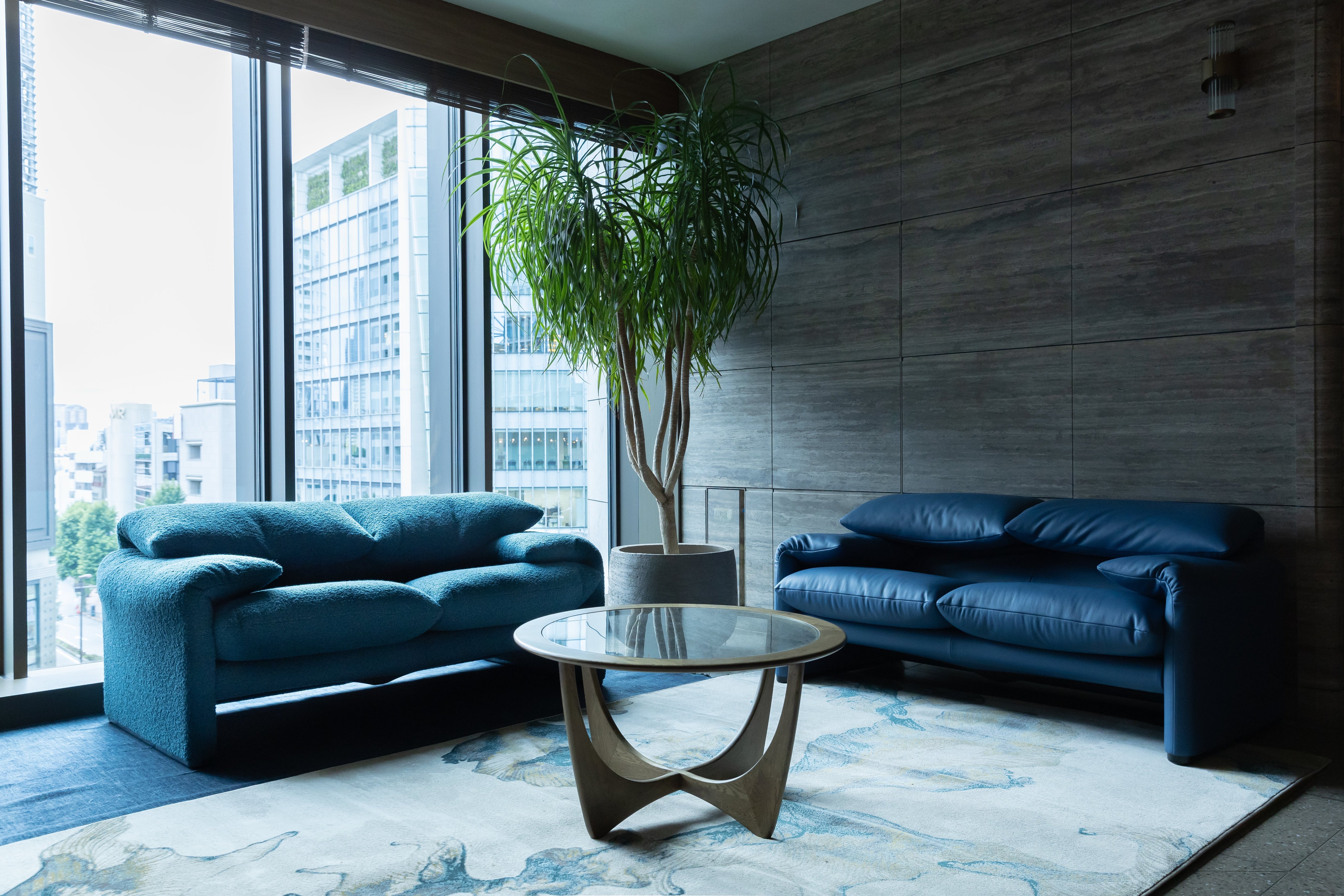 -LEATHER BLUE- MARALUNGA - CASSINA IXC×BECCIU. LIMITED