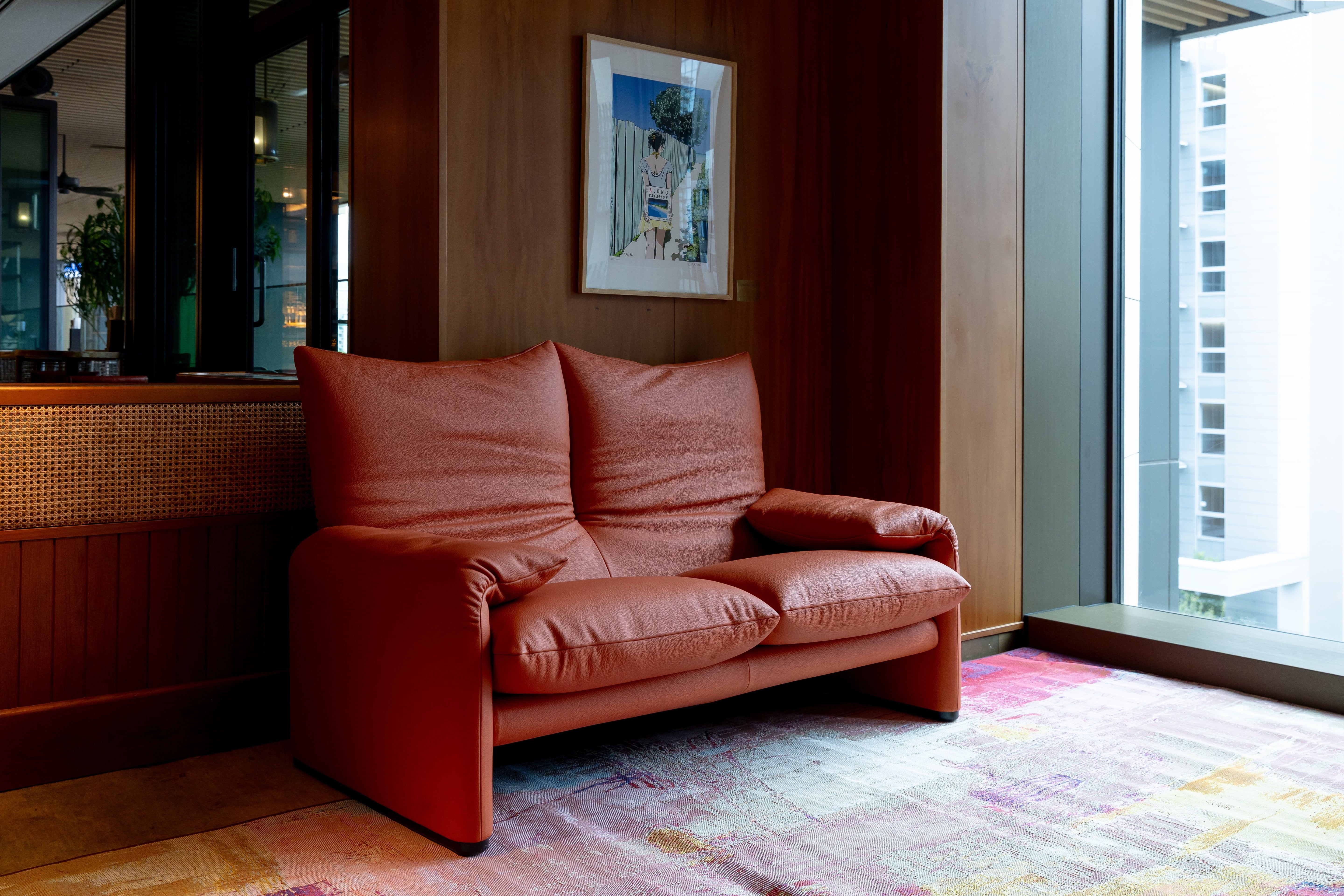 -LEATHER ORANGE- MARALUNGA - CASSINA IXC×BECCIU. LIMITED