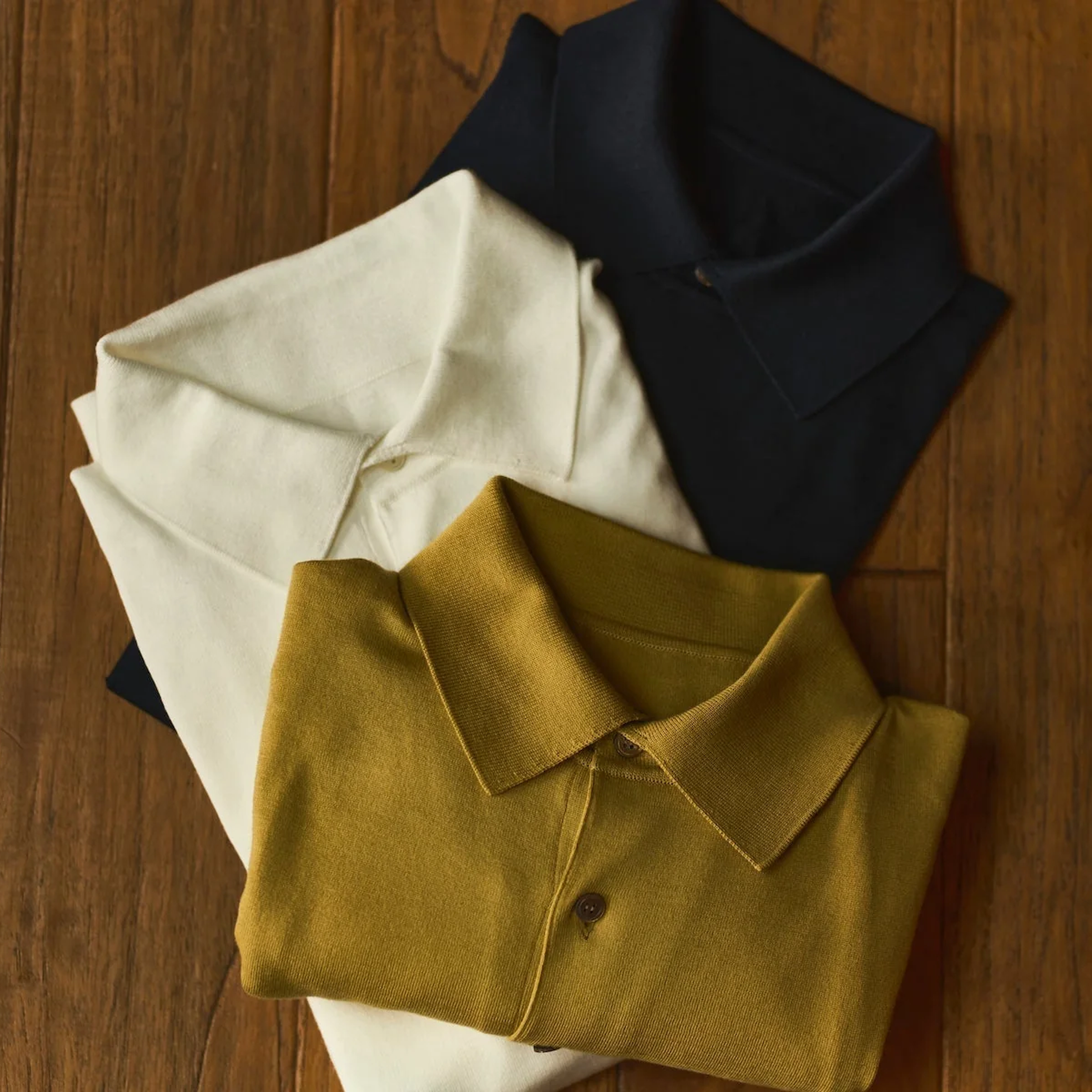 鎌倉シャツ × The Dept. Store コットンニットポロ コレクション