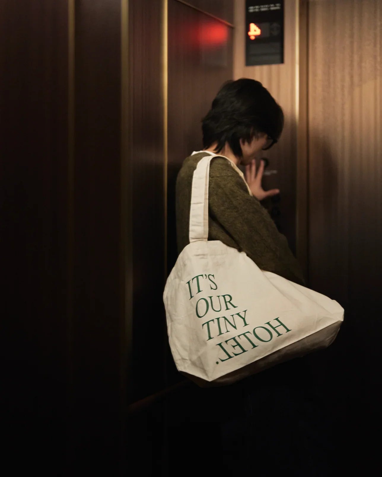 Original tote bags with BOUTIQUE (L)