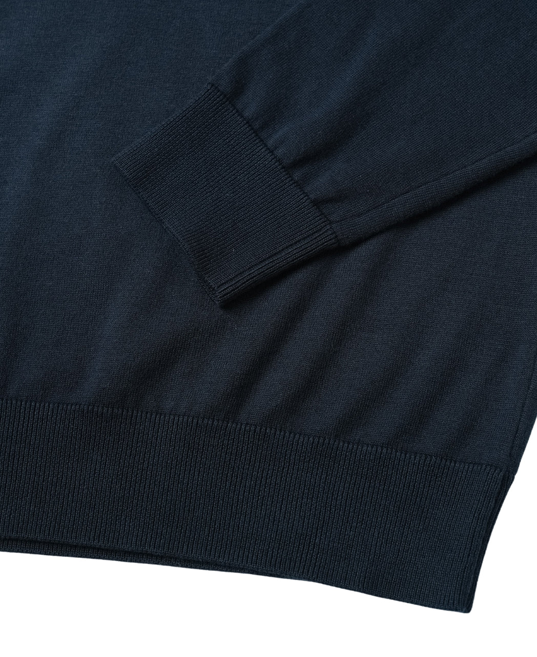 鎌倉シャツ【SUVIN長袖ニットポロ】キラーストリートエディション-Navy-