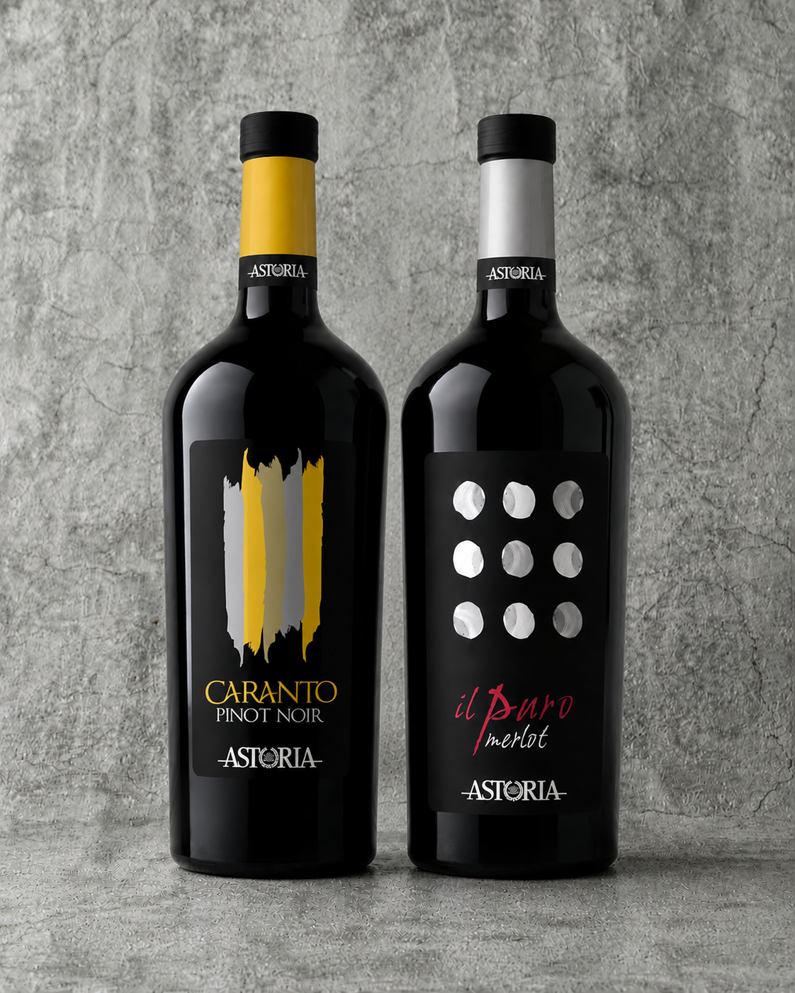 【送料無料：お得な赤ワイン２本セット】ASTORIA WINES  ピノネーロ・メルロ