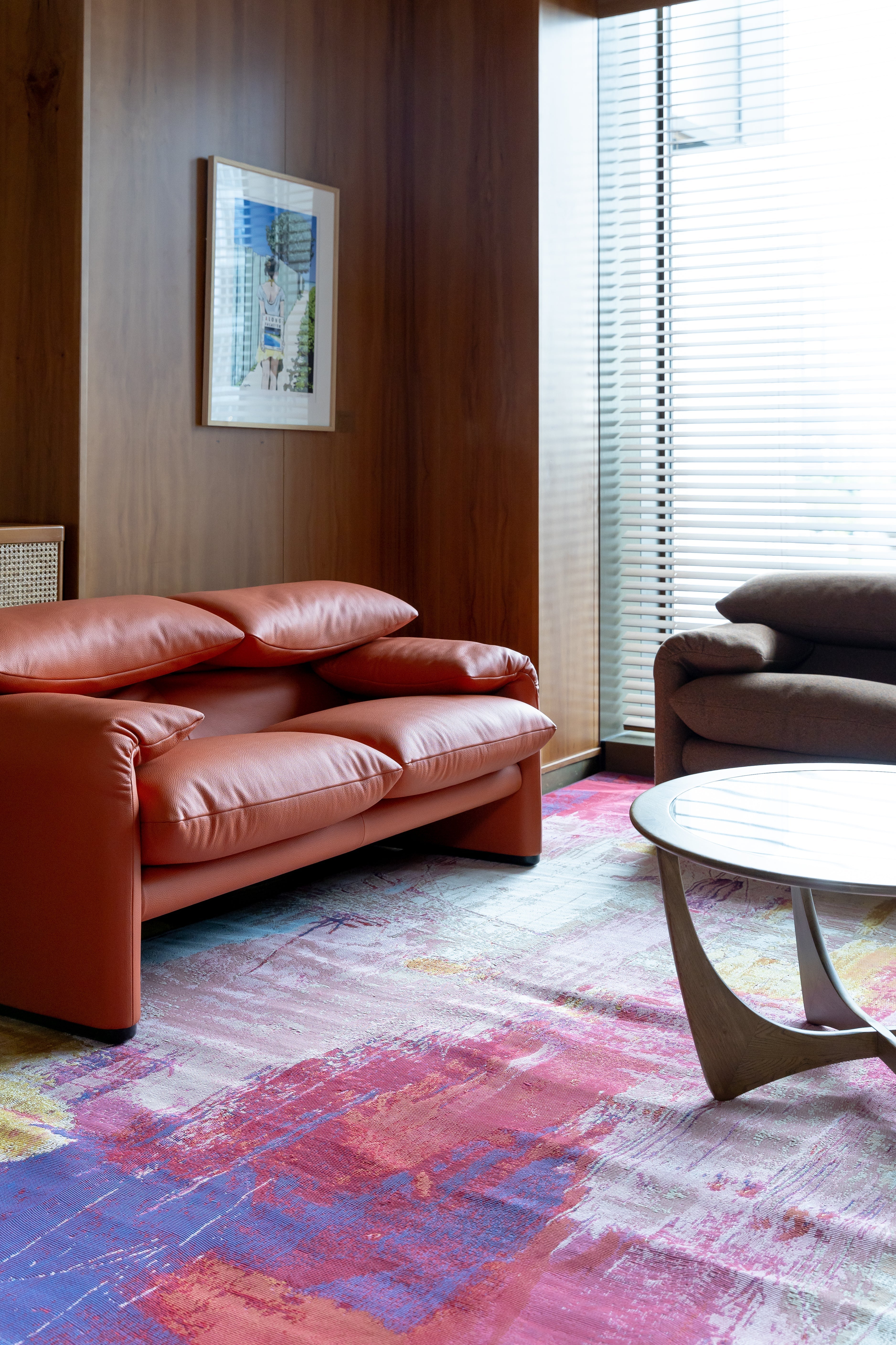 -LEATHER ORANGE-  MARALUNGA - CASSINA IXC×BECCIU. LIMITED